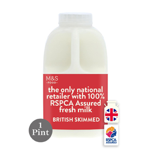 Milk 1 Pint Red Color