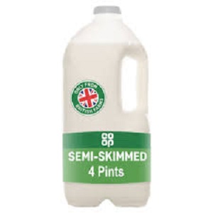 Milk 4 Pints Green