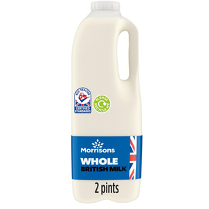 Milk 2 Pints Blue Color