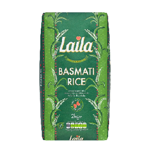 Laila Basmati Rice (2kg)